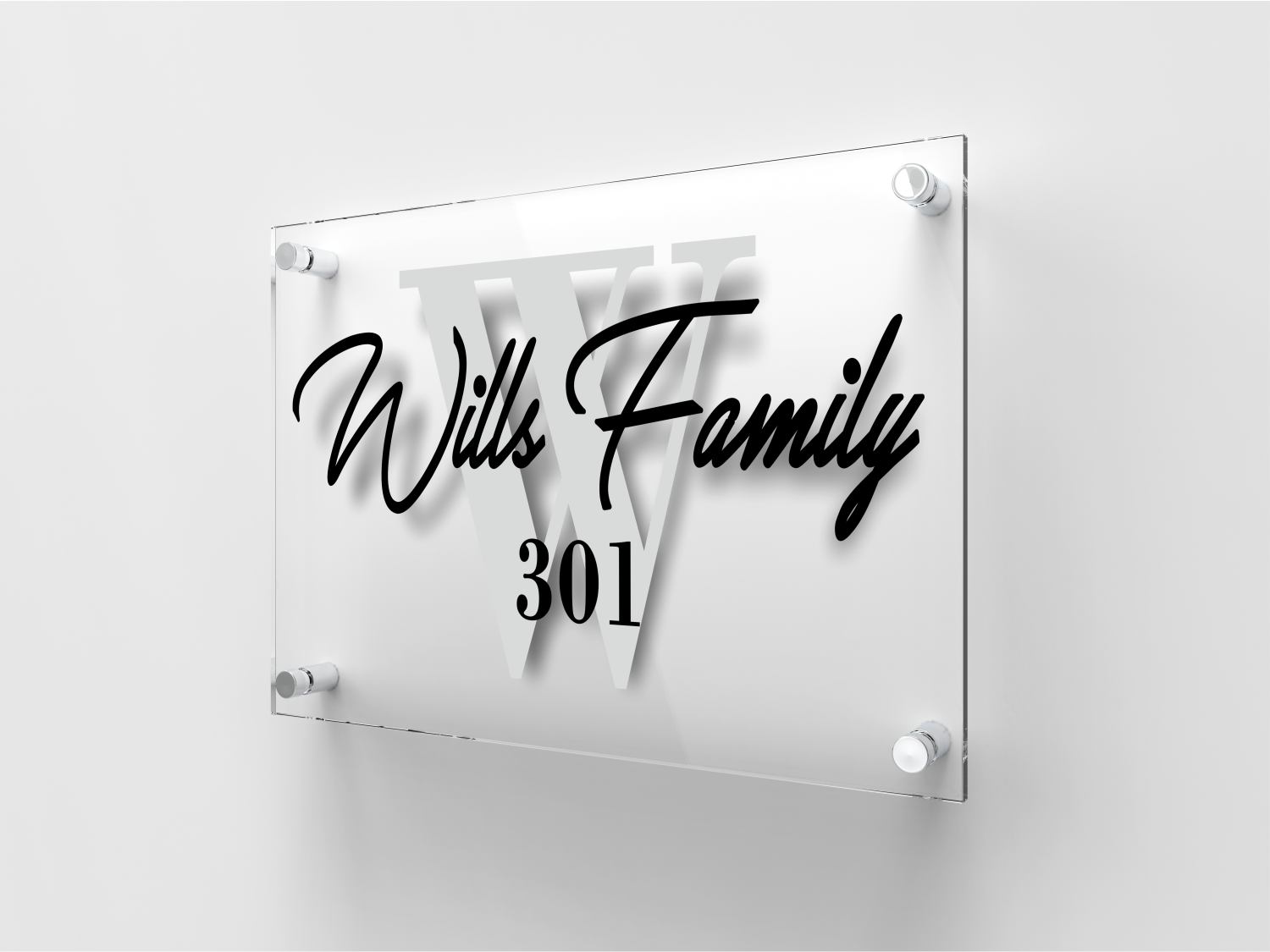 Acrylic Door Name Plates Ooclas