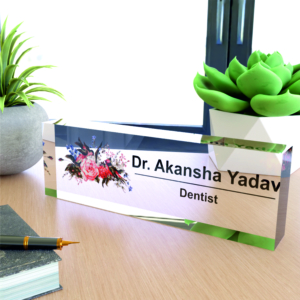 Customized Premium Dentist Name Plate