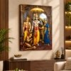Shree Ram Darbar with Hanuman Ji Canvas Print Wall Art - Thumbnail Image 3