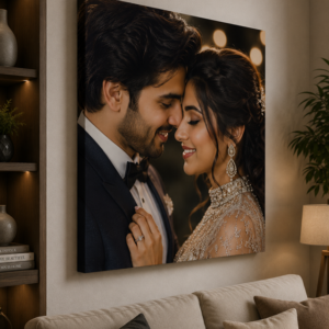 Premium Photo Frame | Custom Upload Your Photo Canvas Wall Art