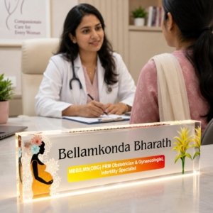 Nameplates for Gynecologist | Custom Gift for Doctors