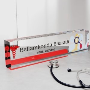 Orthopedic Doctors Desk Nameplate