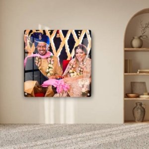 Premium Couple Photo Acrylic Frame | Send your Photo