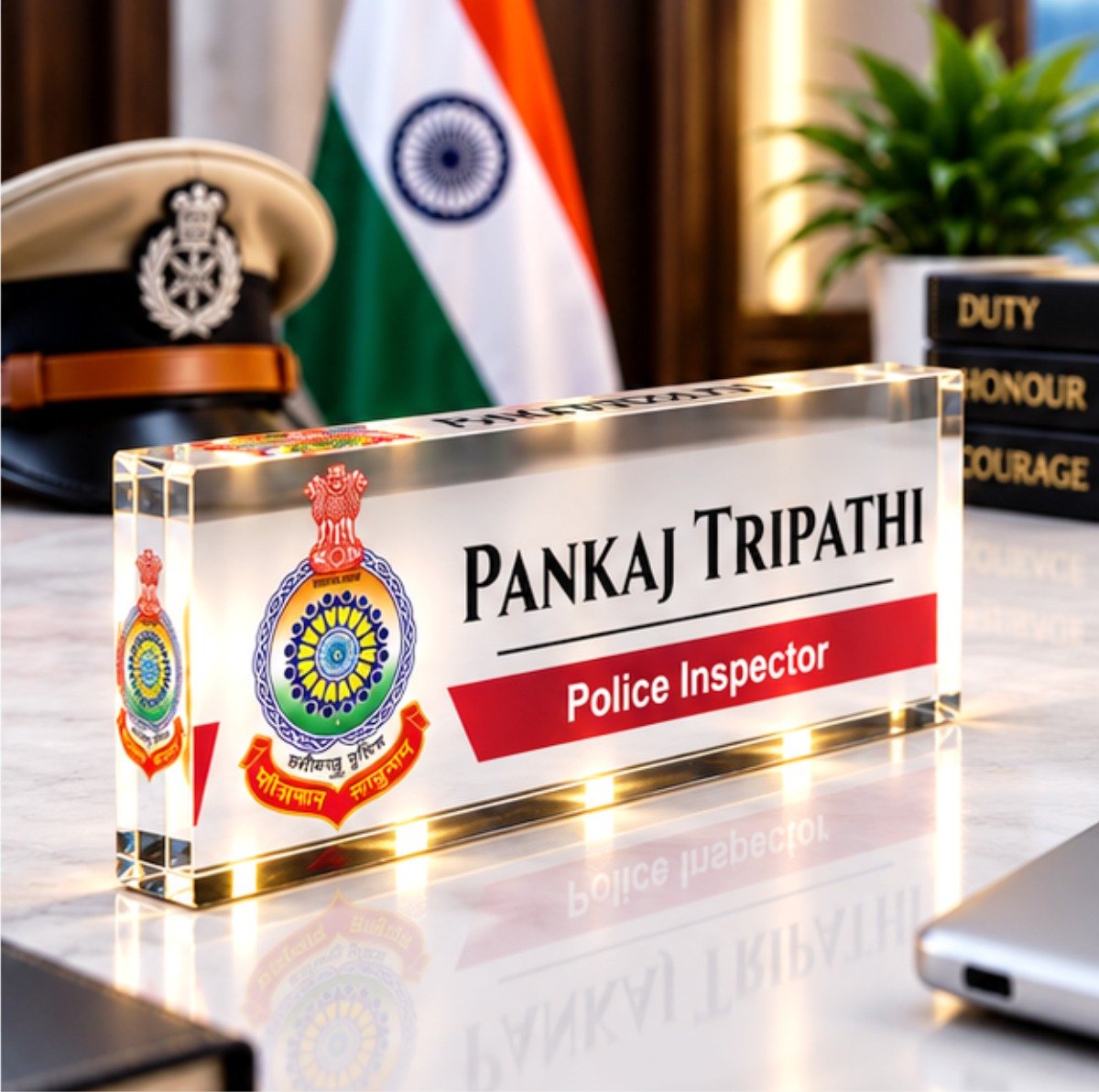 Chhattisgarh Police Officers Name Plate - Image 3