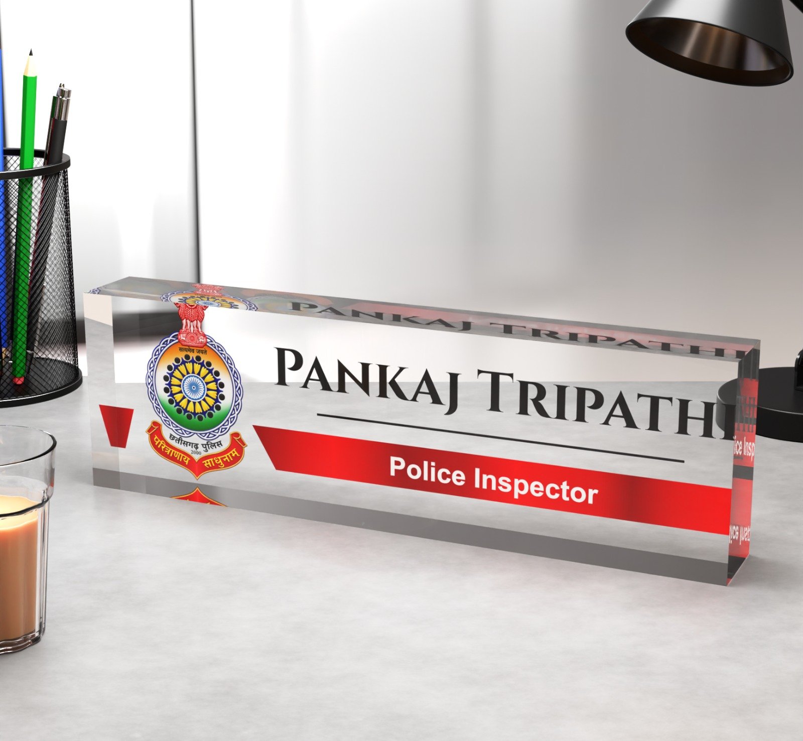 Chhattisgarh Police Officers Name Plate - Image 8