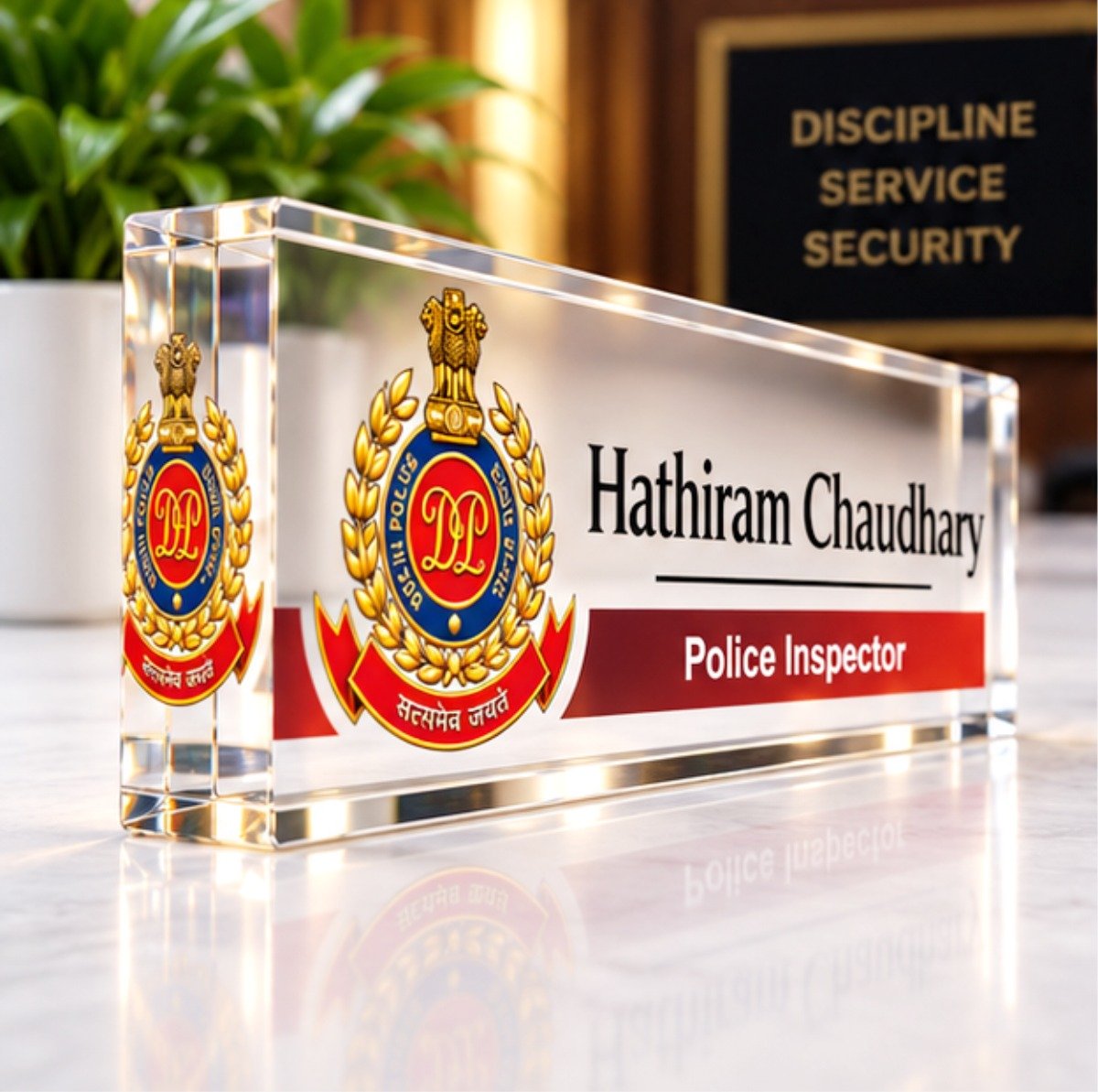 Delhi Police Officers Name Plate - Image 7