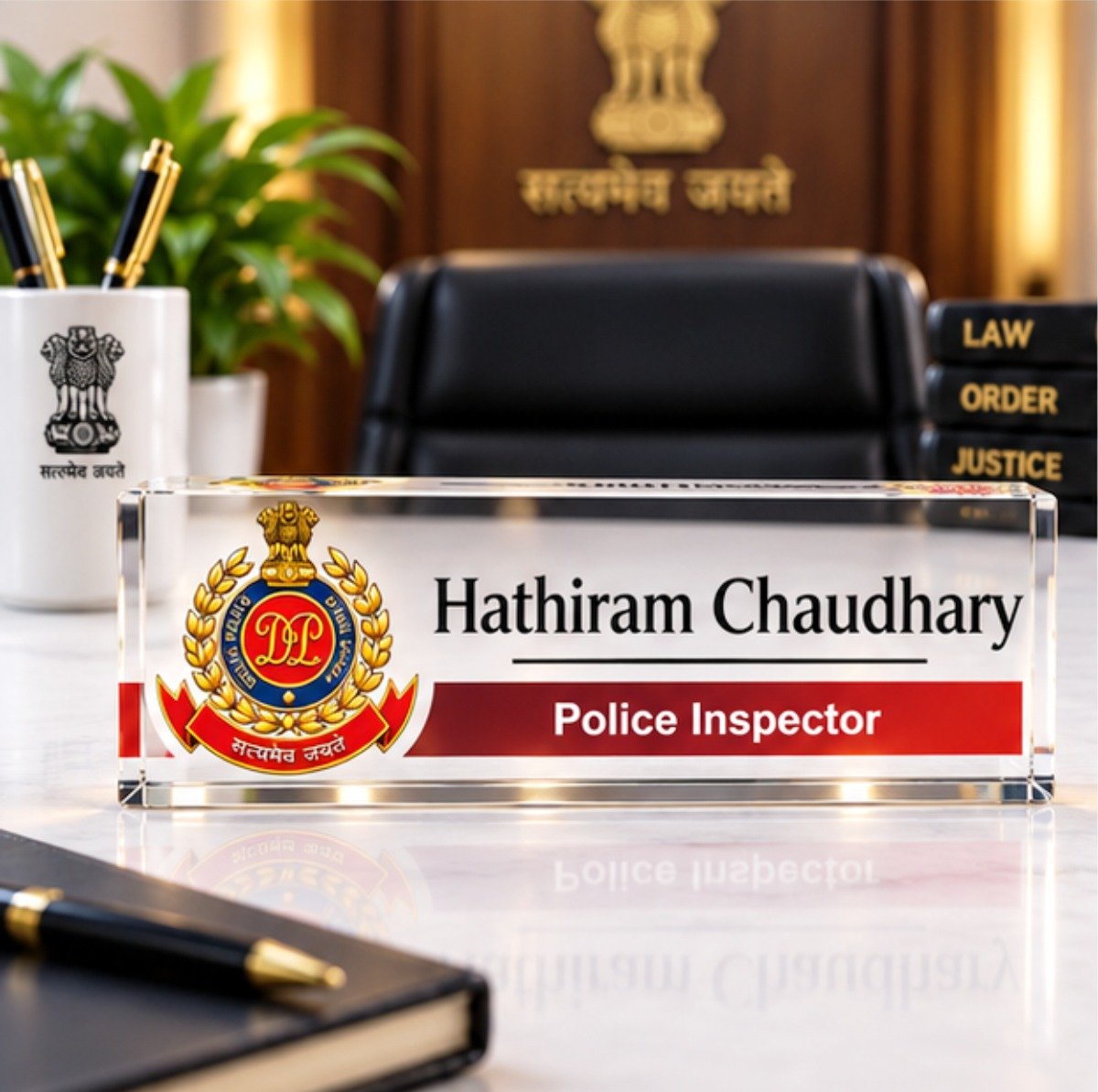 Delhi Police Officers Name Plate - Image 4