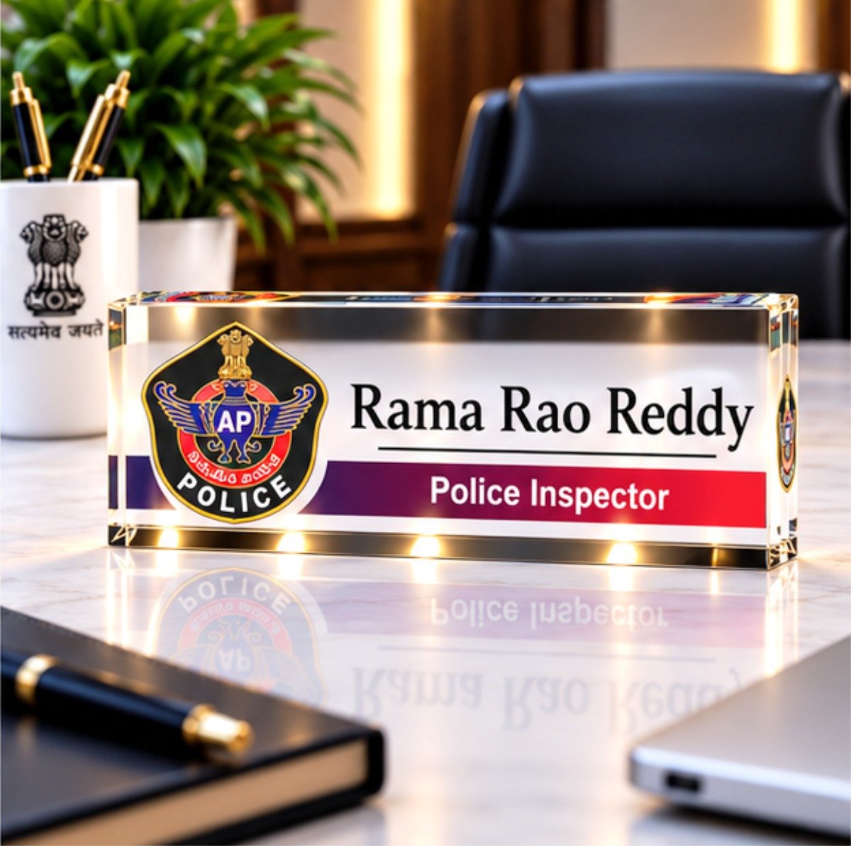 Andhra Pradesh Police Officers Name Plate - Image 4