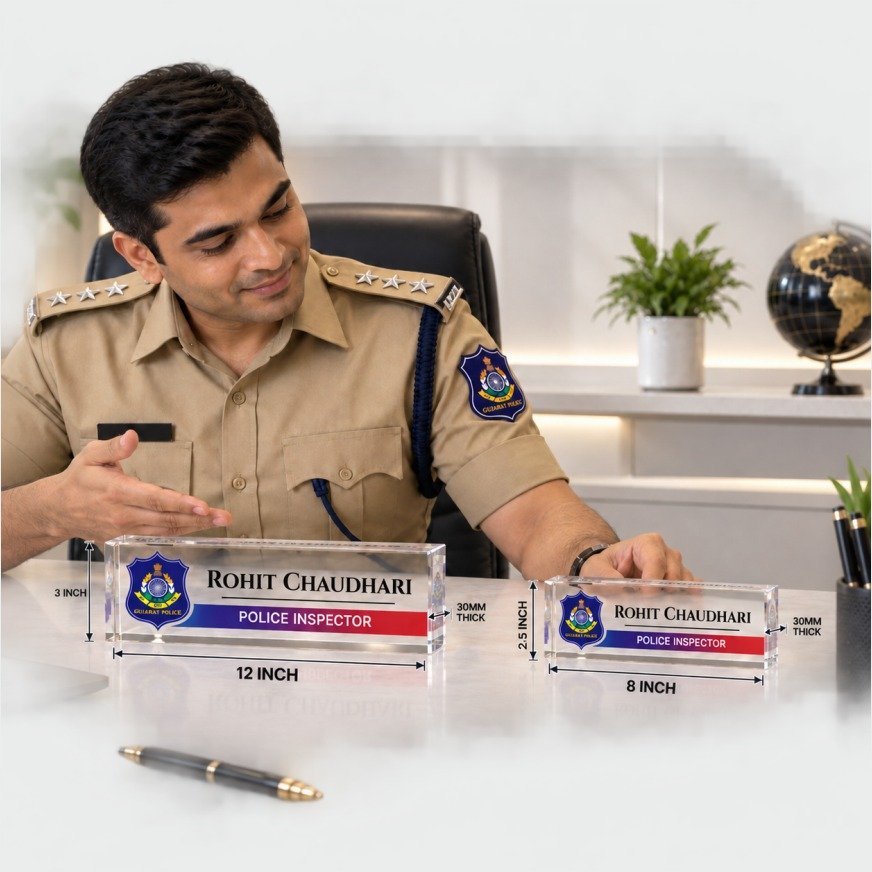 Arunachal Pradesh Police Officers Name Plate - Image 8